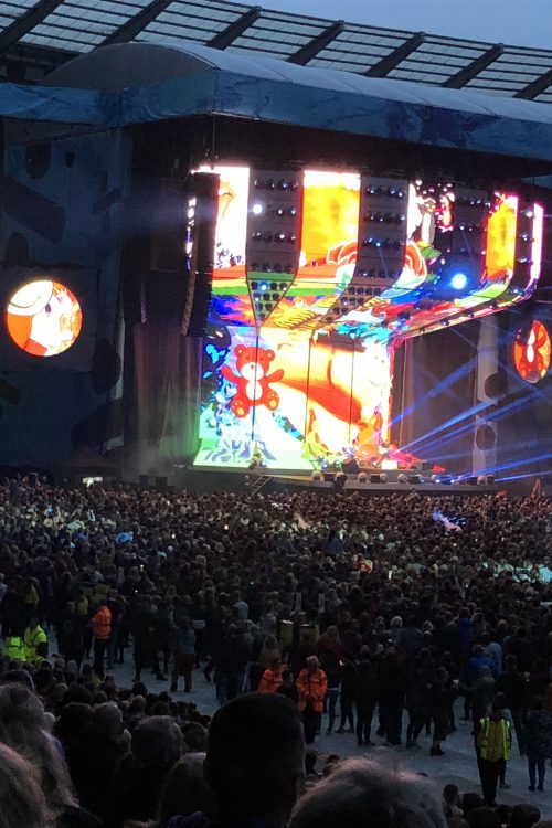Ed Sheeran at Manchester Etihad Stadium