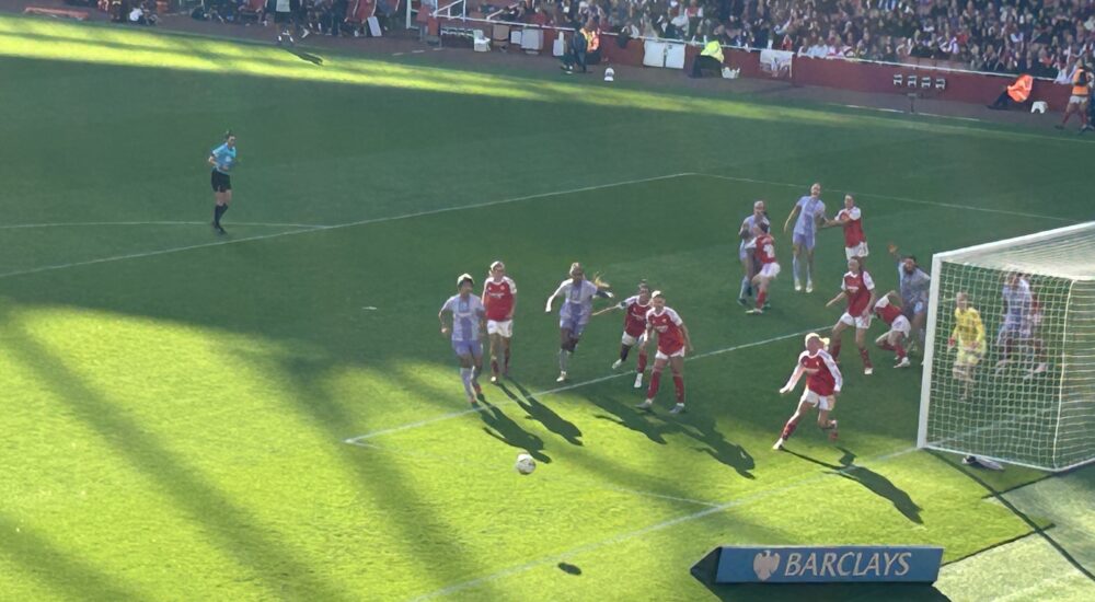 WSL Arsenal V Brighton: Football match experience