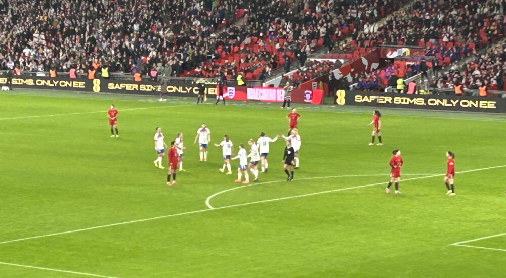 England v China at Wembley Stadium: A blind fan’s matchday experience